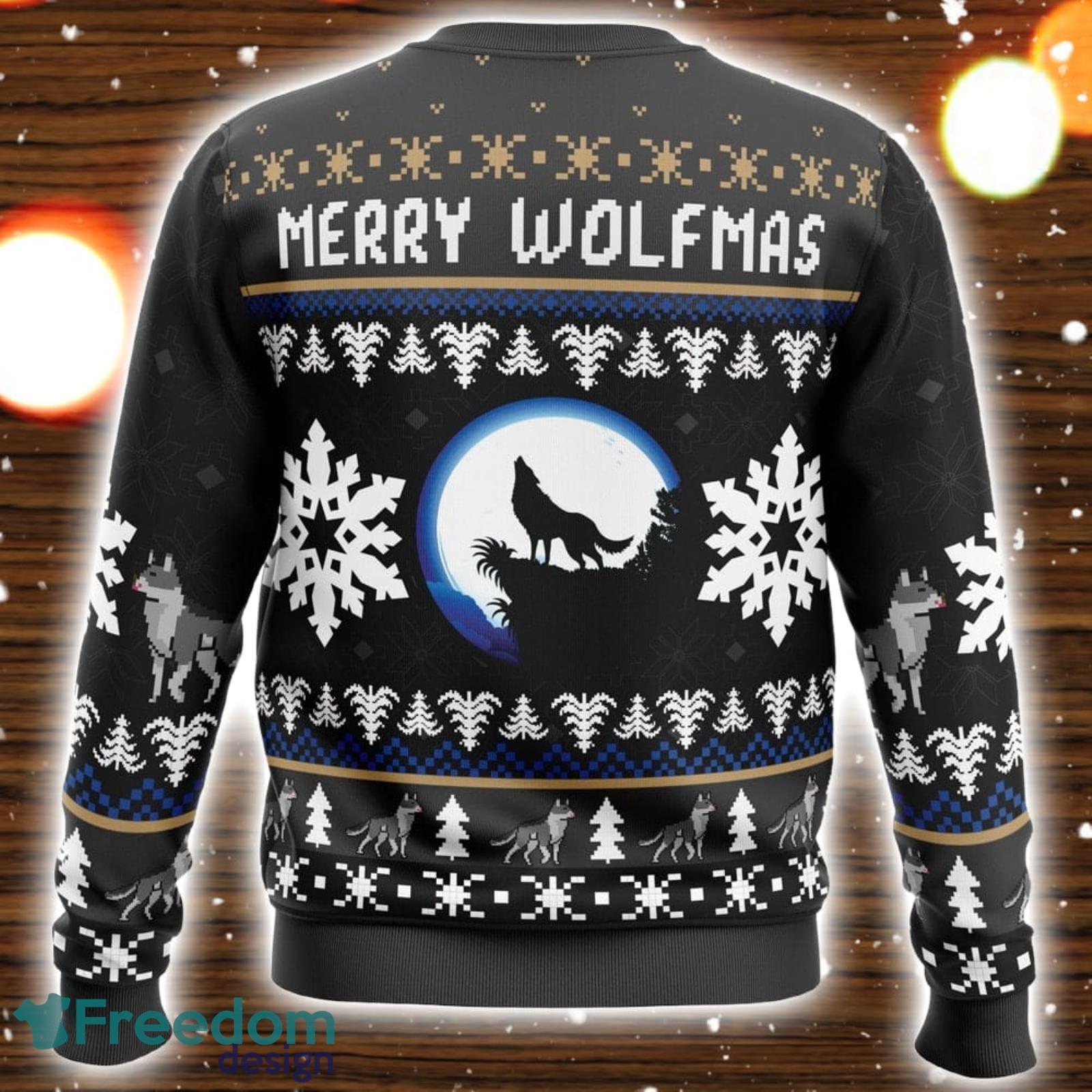 Wolf ugly outlet christmas sweater