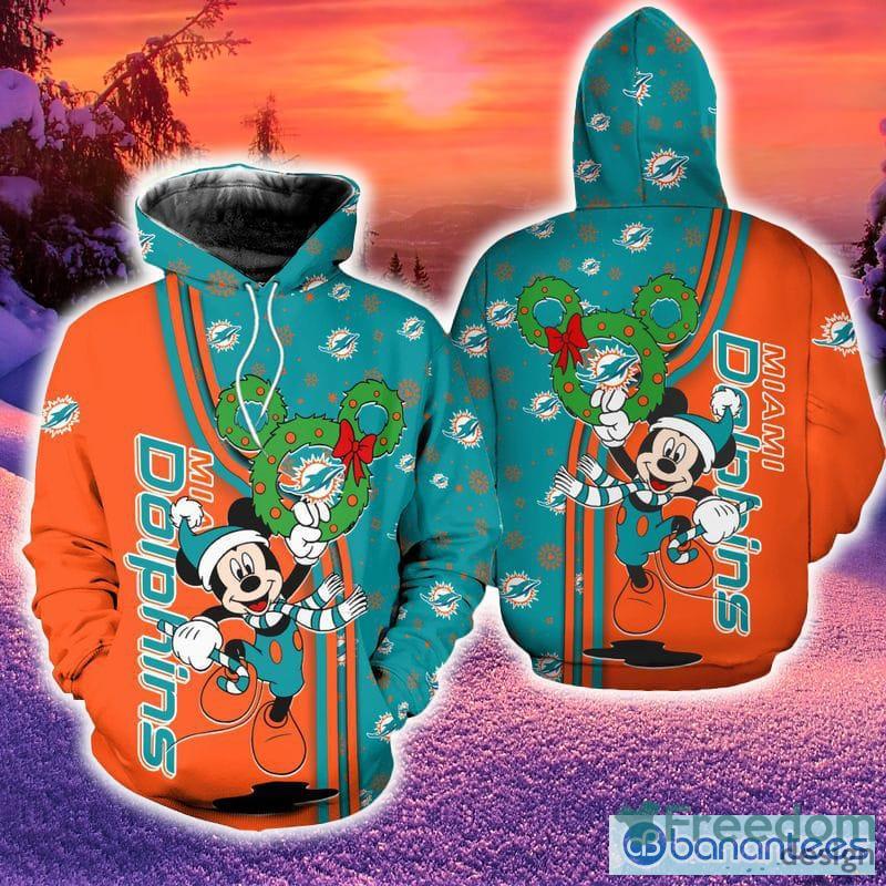 Merry Christmas Season 2023 Miami Dolphins 3D Hoodie Christmas