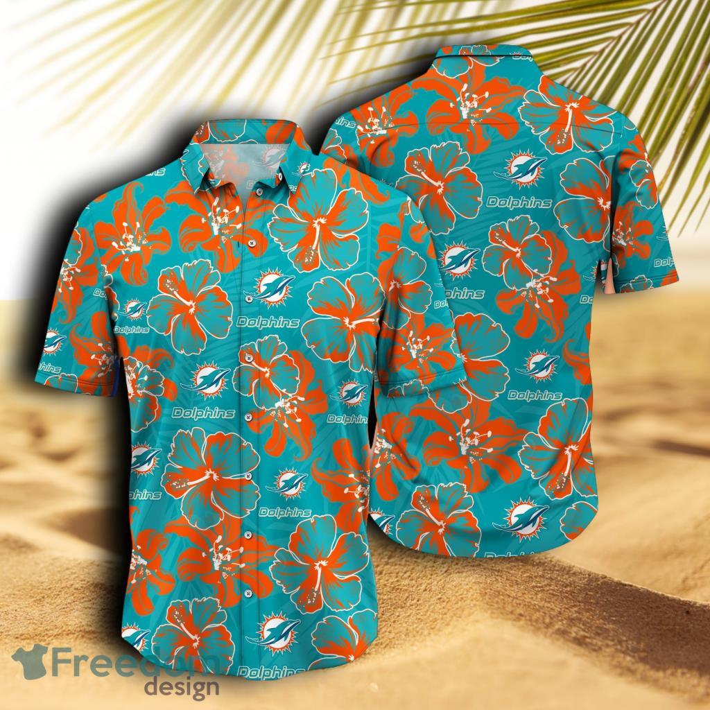 Miami Dolphins NFL Hawaiian Shirt And Short Sekeleton Design Hot Short  Styles For Men Women