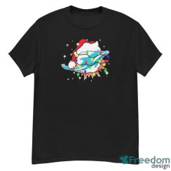 Miami Dolphins Santa Hat Christmas Light Shirt Christmas Gift