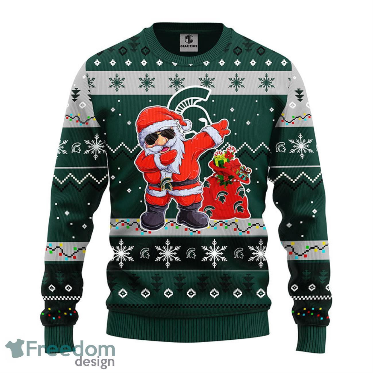 Miami Dolphins Grinch Knit Ugly Christmas Knitted Sweater.