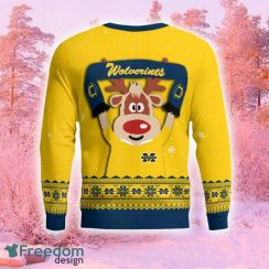 Michigan Wolverines Funny Ugly Christmas Sweater Gift For Men And Women Gift Holidays - Michigan Wolverines Funny Christmas Sweatshirt_6