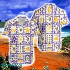Minnesota Vikings New Hawaiian Shirt And Short For Men Gift, Short Beach For Family Christmas - Minnesota Vikings HOT SALE HAWAIIAN SHIRT Shirt And Short_1