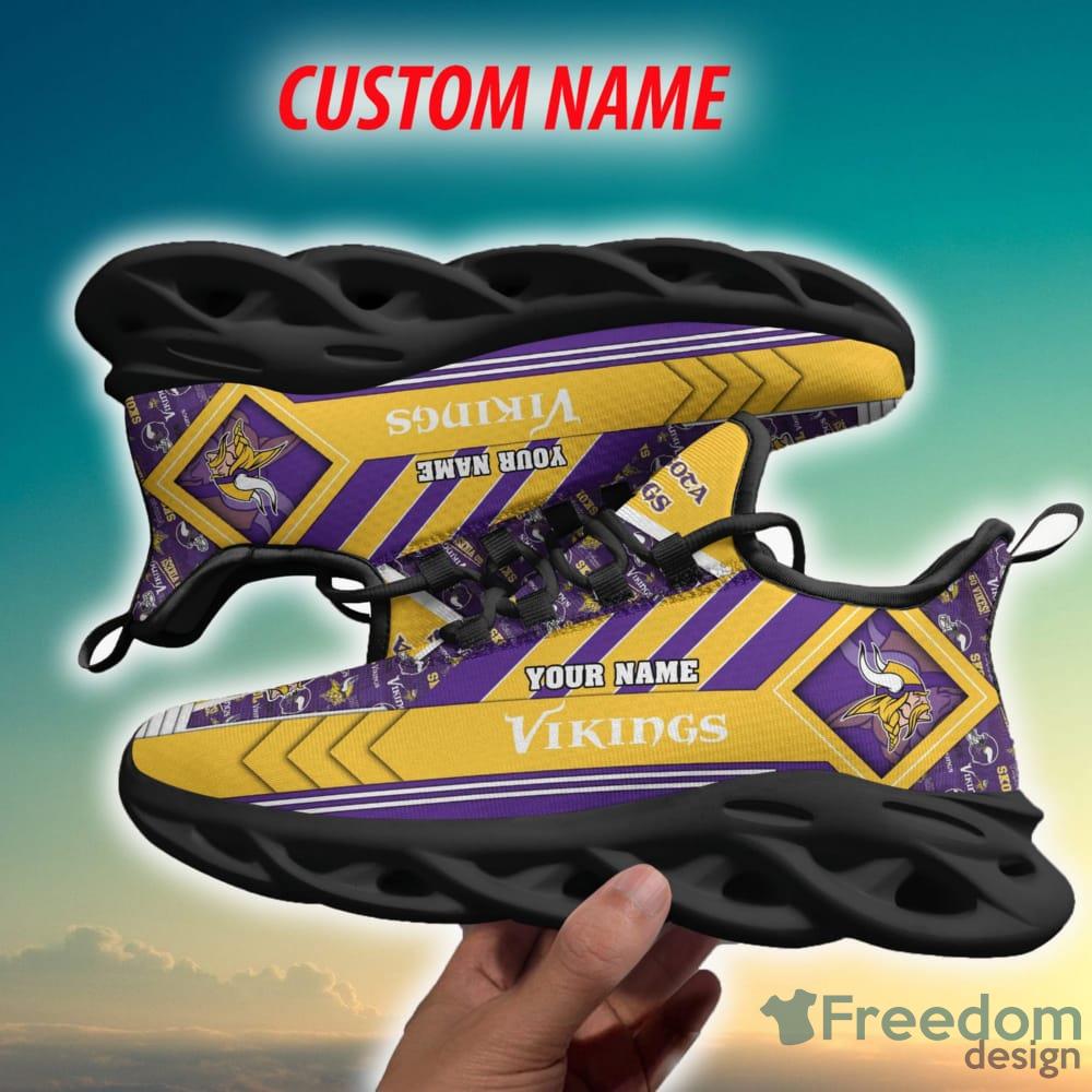 Minnesota Vikings Skol Vikings Custom For Nfl Fans Clog Shoes