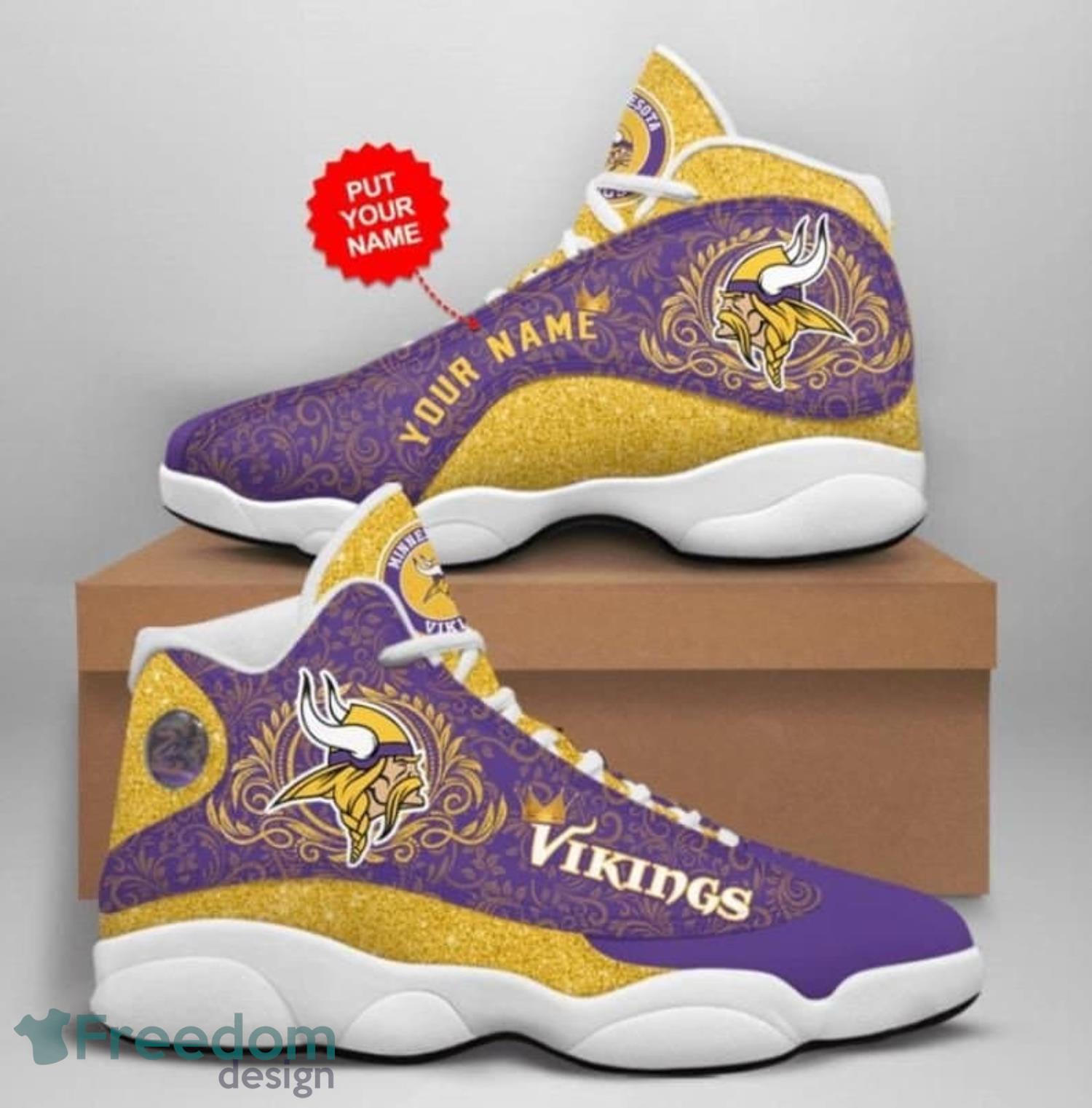 Custom Minnesota Vikings Boots-customized for ANY Team 