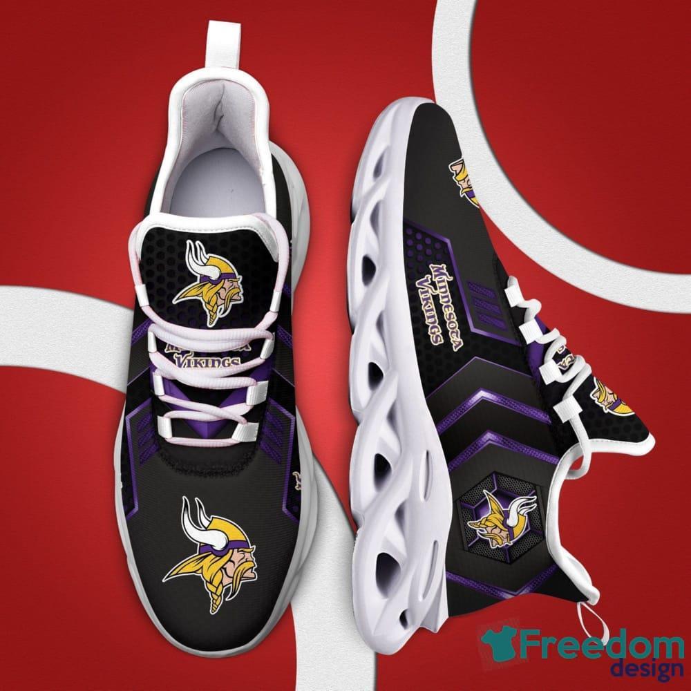 Minnesota Vikings Camo Camouflage Design Running Sneaker Max Soul Shoes  Gift For Men And Women - Freedomdesign