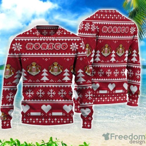 Monaco Christmas All Over Printed 3D Sweater Christmas Gift Product Photo 1