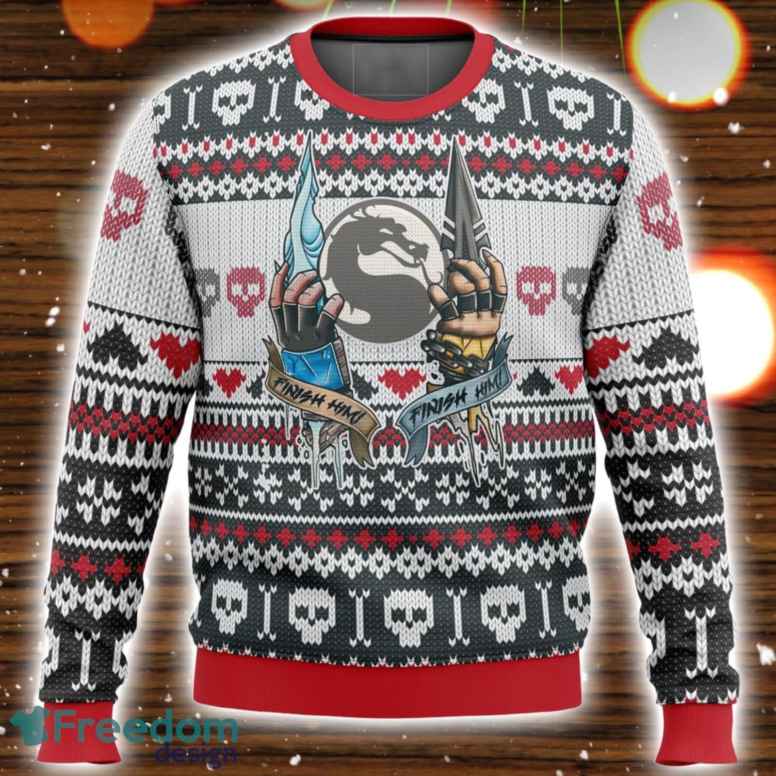 Mortal kombat outlet christmas sweater