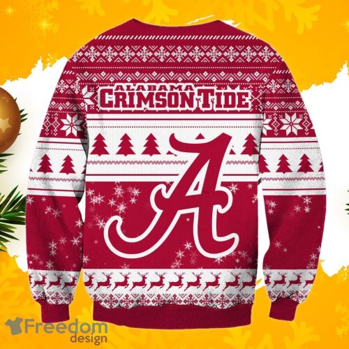 NCAA Alabama Crimson Tide Grinch Christmas Ugly Sweater Product Photo 3