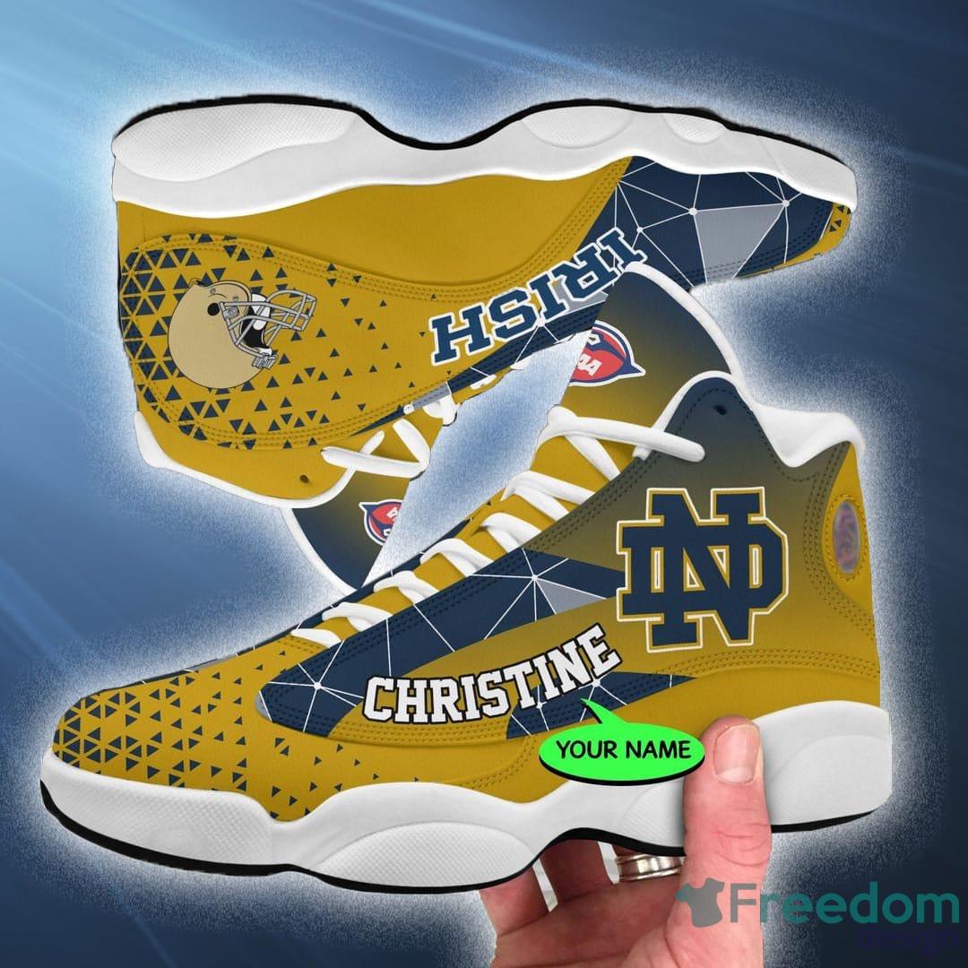 Notre Dame Fighting Irish Air Jordan 13 Sneakers Nfl Custom Sport