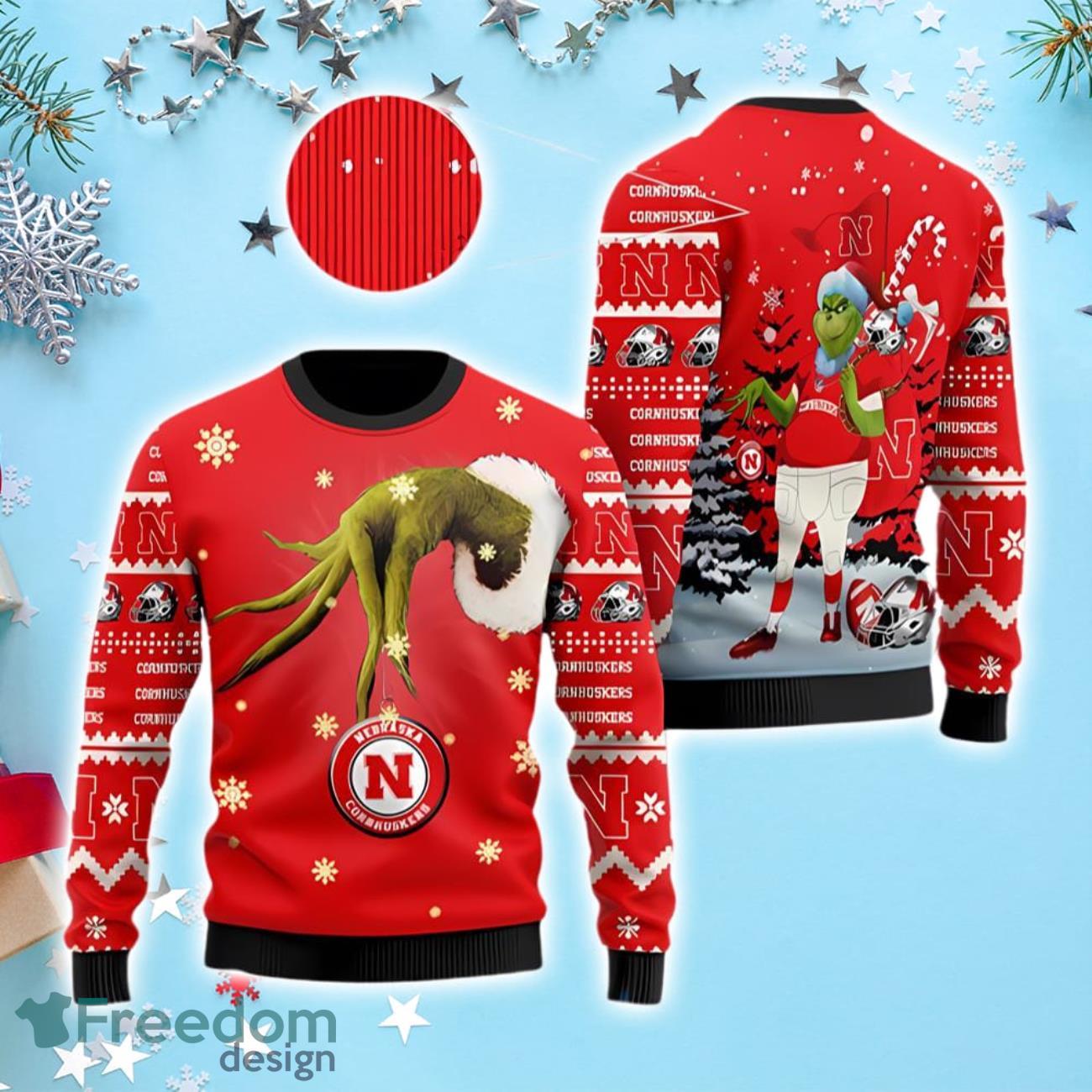 NFL Grinch Drink Up Pittsburgh Steelers Custom Ugly Christmas Sweaters - OwlOhh