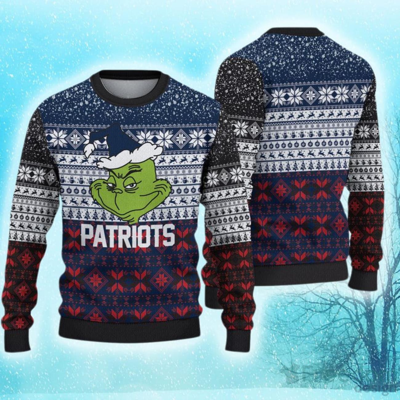 NBA Grinch New Jersey Nets Ugly Christmas Sweater - LIMITED EDITION
