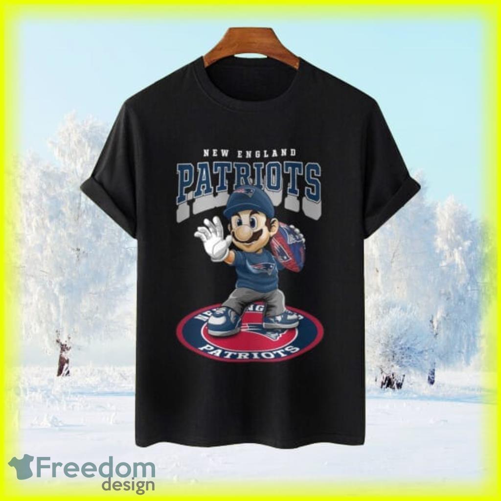 New England Patriots Mickey Mouse NFL Shirt - High-Quality Printed