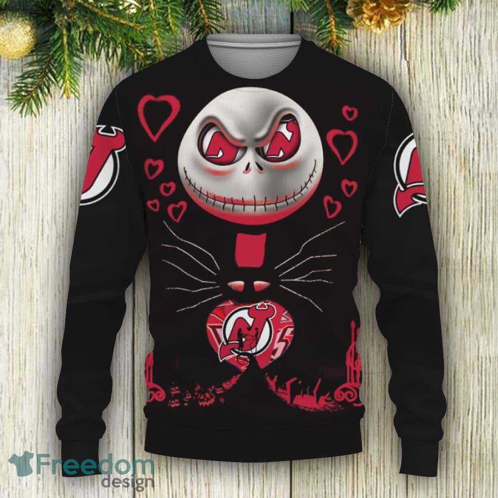 New Jersey Devils Shop Champion Teamwear 2023 Ugly Xmas Sweater -  Freedomdesign