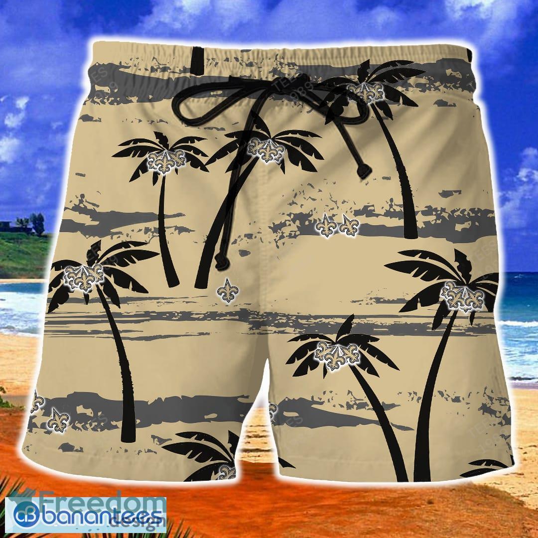 New Orleans Saints 3D Hawaiian Shirt And Shorts For Men And Women Gift Fans  - Banantees