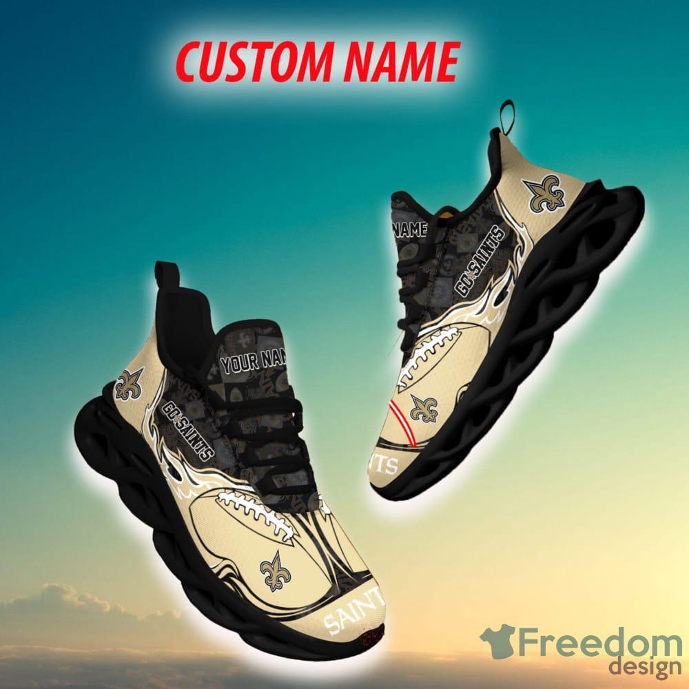 New Orleans Saints NFL New Clunky Sneakers Max Soul Shoes For Men And Women  - Banantees