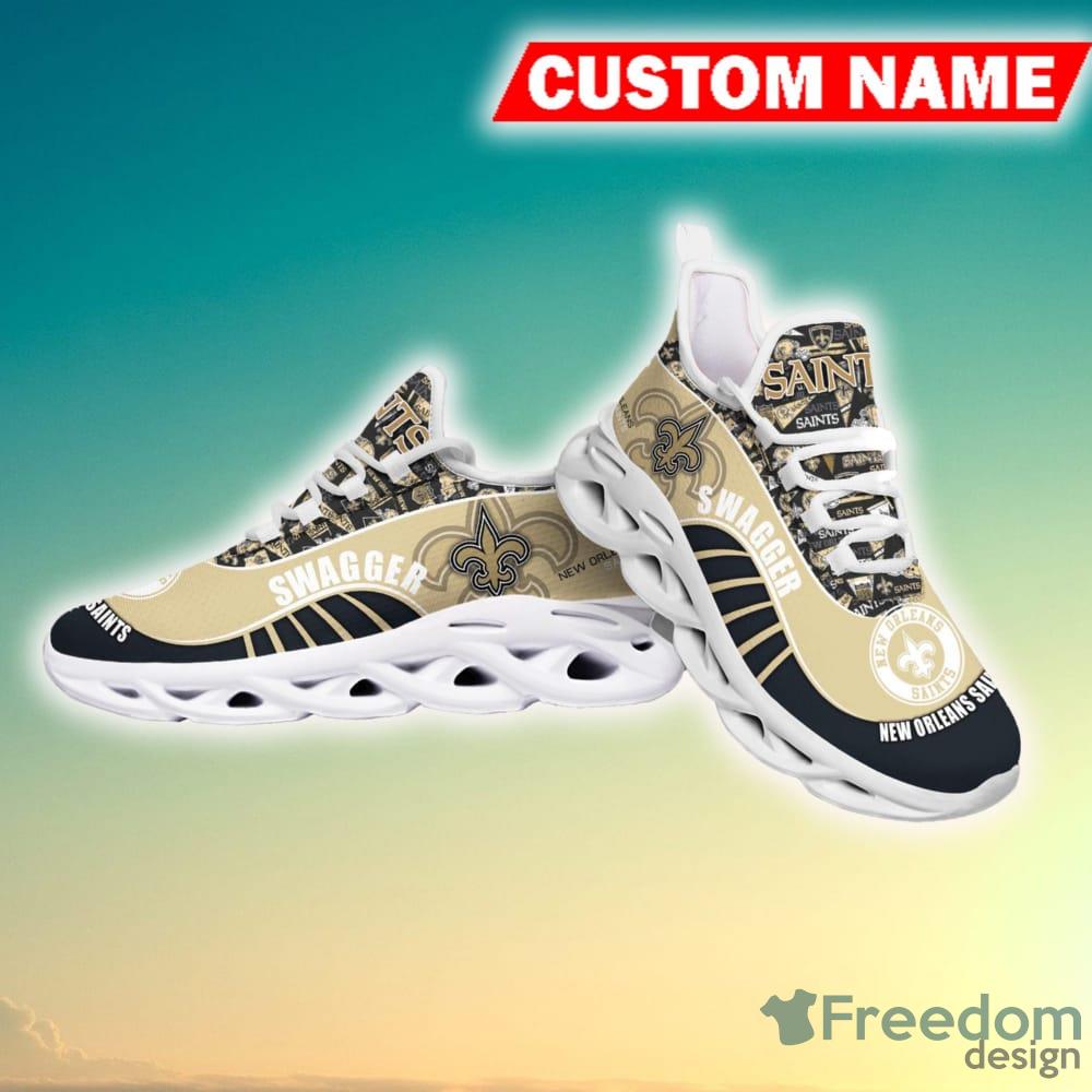 New Orleans Saints Custom Personalized Max Soul Sneakers Running Sport –  FAMILY GIFTS