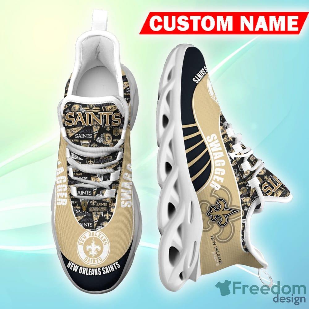 New Orleans Saints NFL Max Sou Sneakers Running Shoes - Freedomdesign