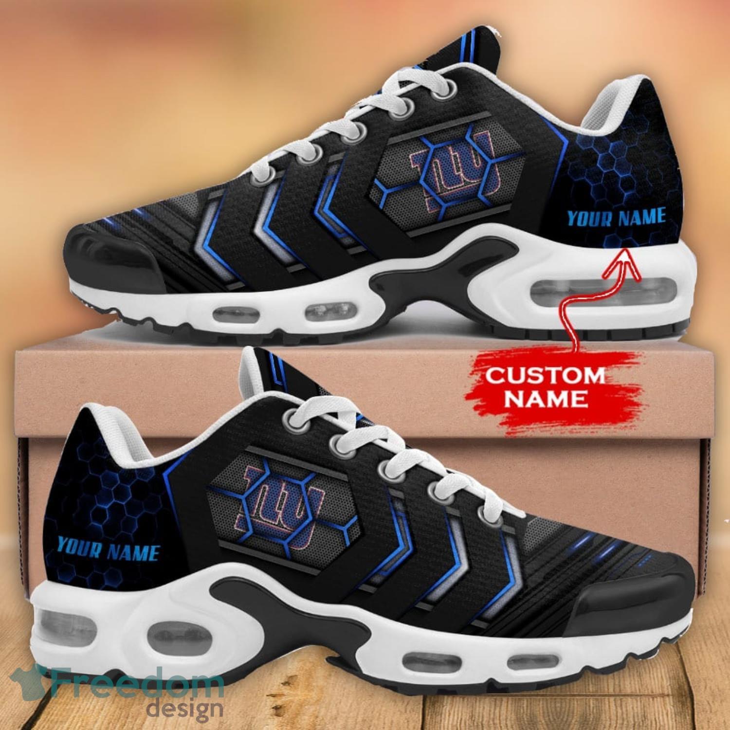 New York Giants NFL Team Luxury Brand Sneakers Custom Name Air