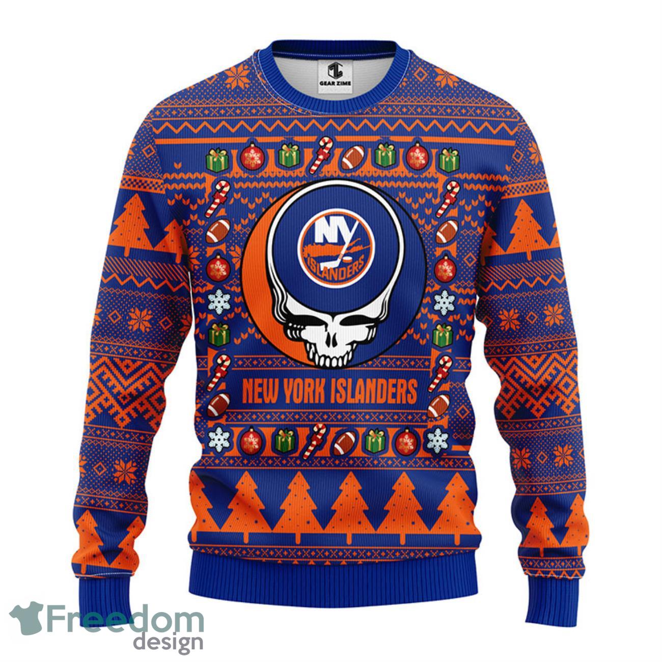 New York Yankees Grateful Dead Ugly Christmas Fleece Sweater - Shibtee  Clothing