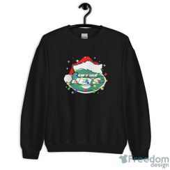 New York Jets Santa Hat Christmas Light Shirt - Unisex Crewneck Sweatshirt