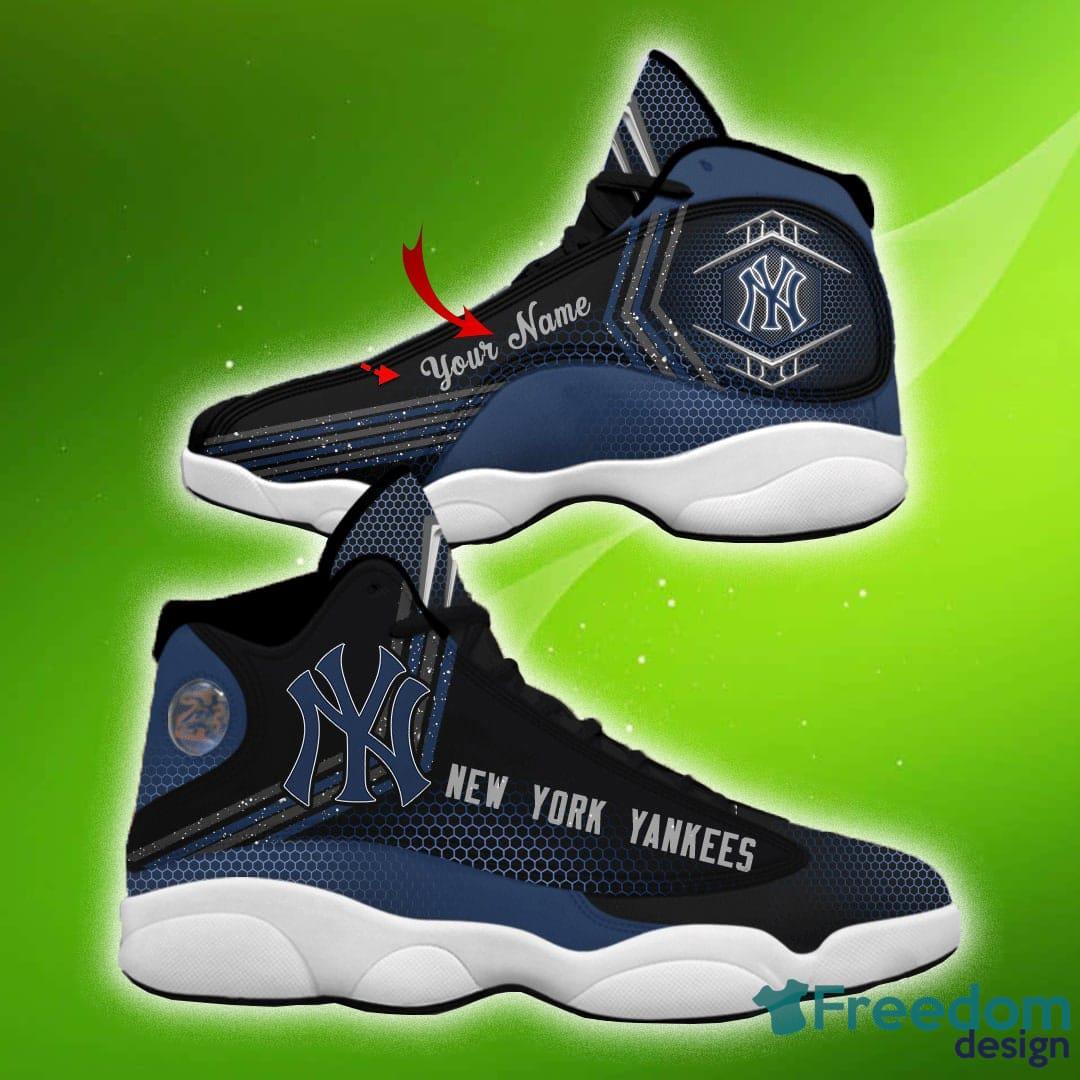 new york yankees air force 1  Custom sneakers, Nike shoes jordans