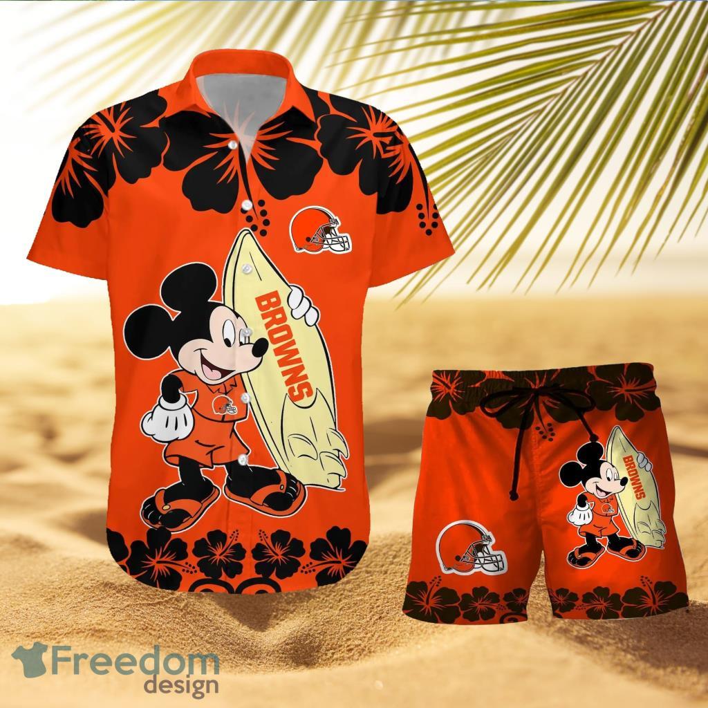 Denver Broncos Nfl Tommy Bahama Quirky Combo Hawaiian Shirt And Short -  Freedomdesign