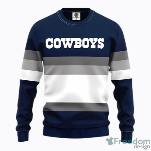 NFL Dallas Cowboys AOP Ugly Christmas Sweater Christtmas Holiday Gift Gift Product Photo 1