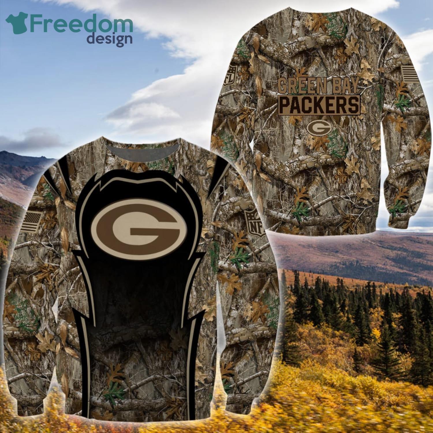 Green bay packers camo sales shirt