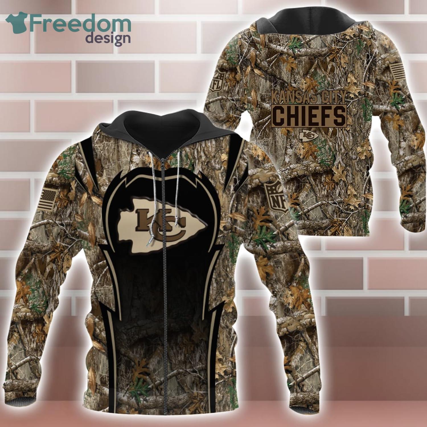 Chiefs on sale camo sweatshirt