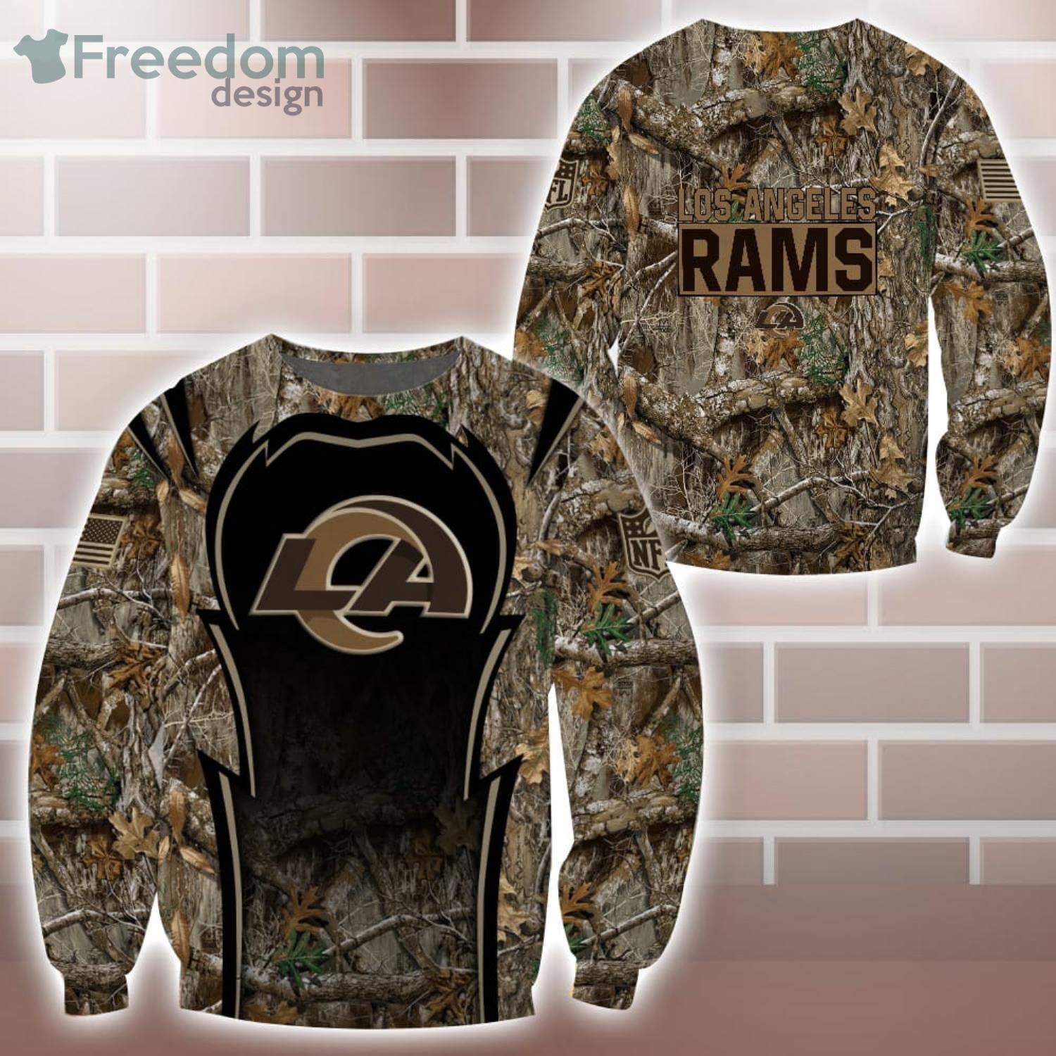 NFL Los Angeles Rams Hoodie 3D Gifts For Veterans Day