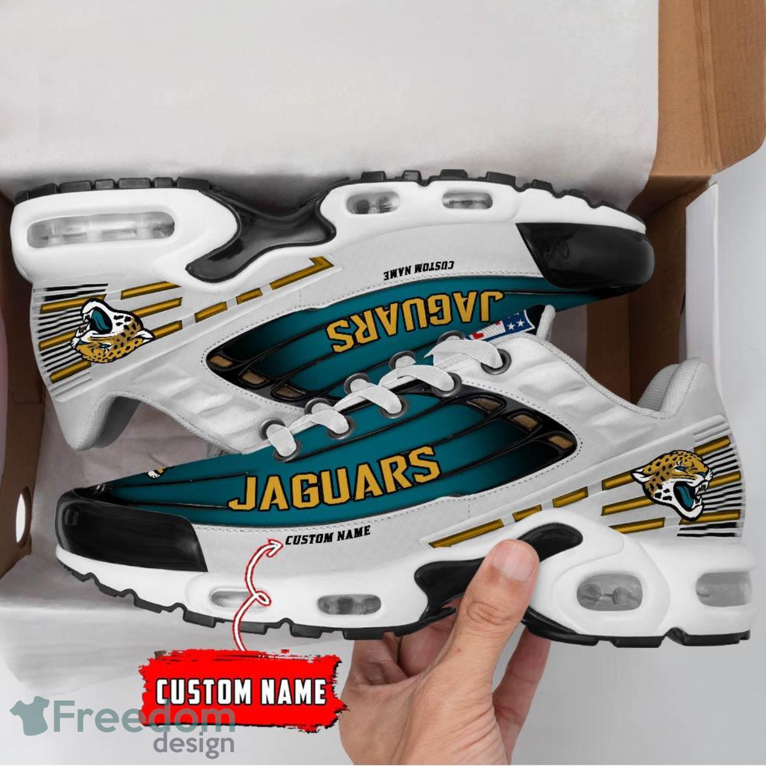 A special pair of custom shoes I did for the President of the Jacksonville  Jaguars 