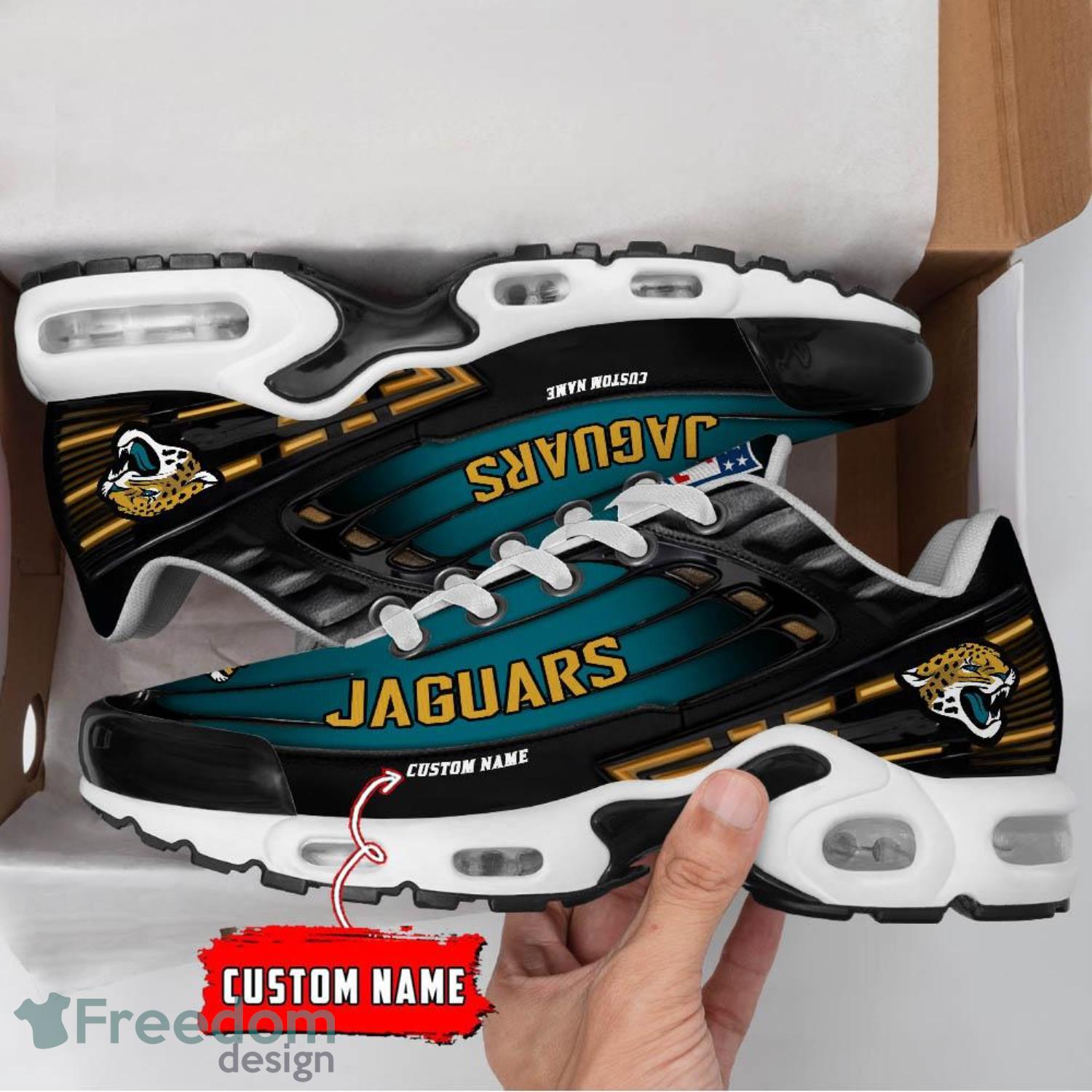 A special pair of custom shoes I did for the President of the Jacksonville  Jaguars 