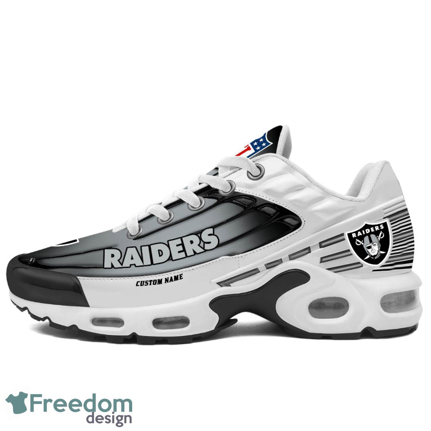 Las Vegas Raiders Air Jordan 11 Custom Name Shoes - Freedomdesign