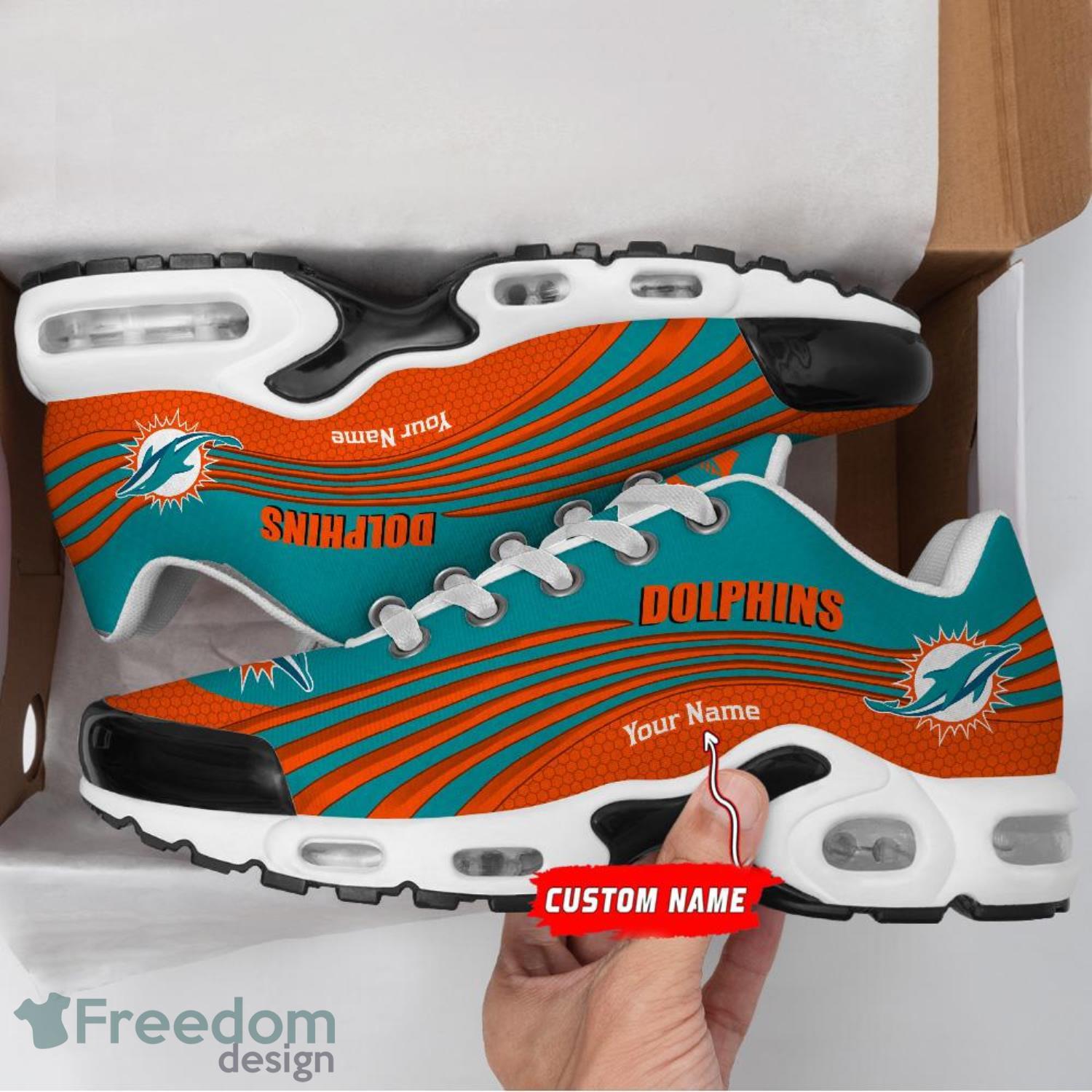 Miami Dolphins NFL Personalized Premium Air Force Shoes Special Gift For  Fans