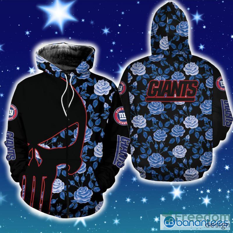 New York Giants Punisher 3d Hoodie Ny Giants Gifts For Men - T