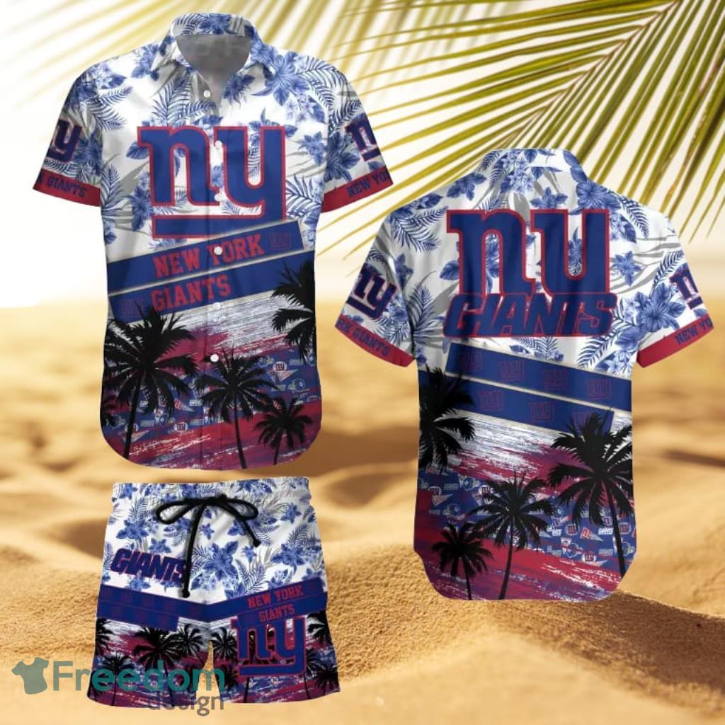 New York Giants NFL Hawaiian Aloha Shirts NFL - RobinPlaceFabrics