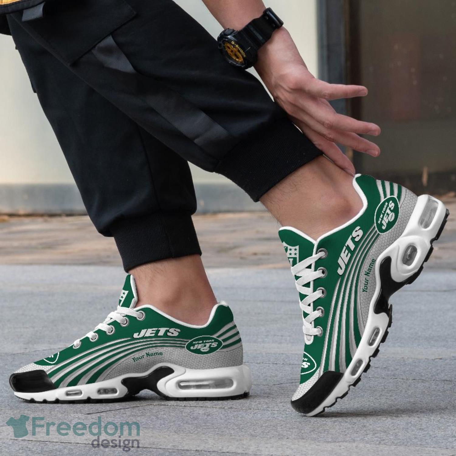 HOT New York Jets shoes Custom Air Force Sneakers for fans