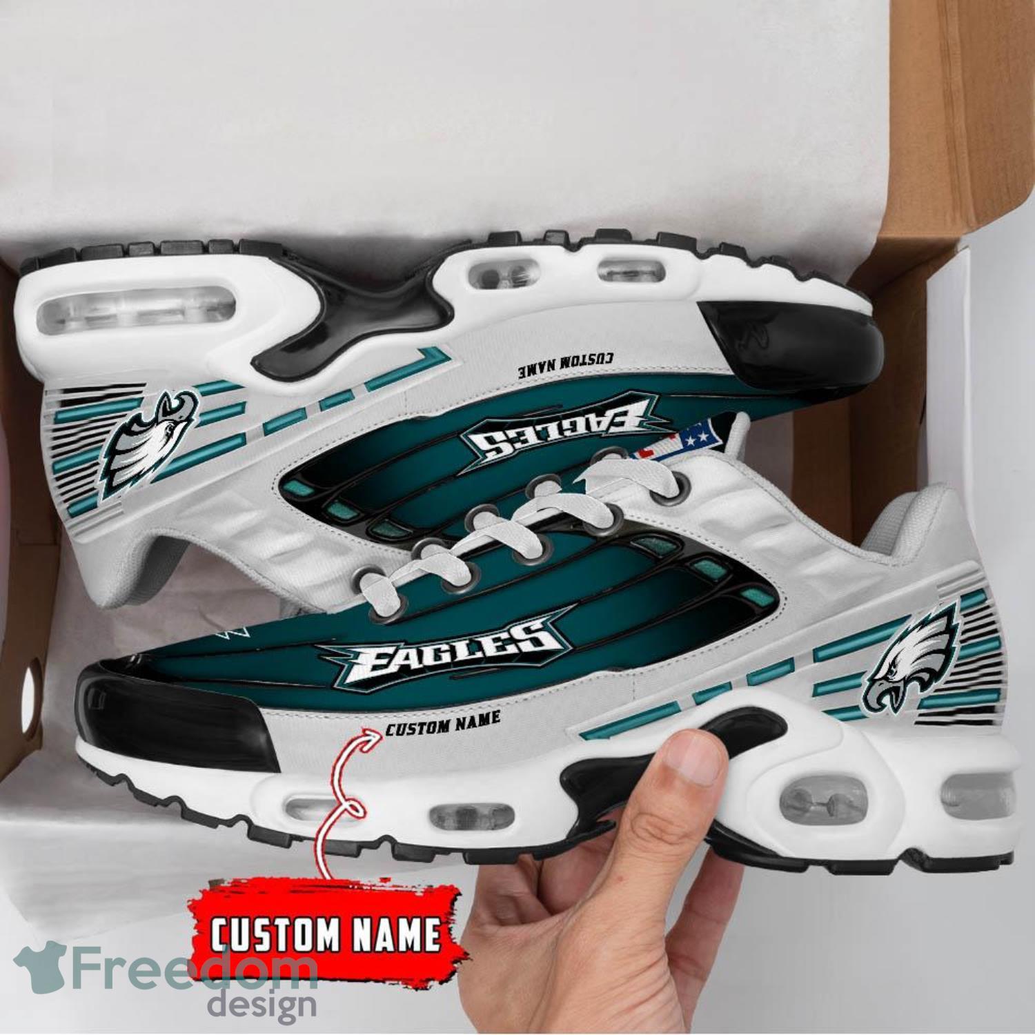 Personalized NFL Philadelphia Eagles Custom Name Nike Air Force