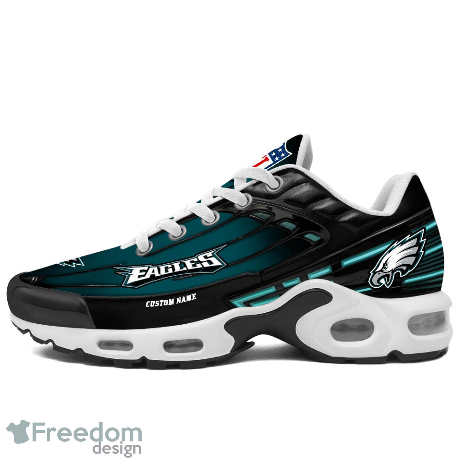 Philadelphia Eagles NFL Air Cushion Shoes Custom Name Men Women