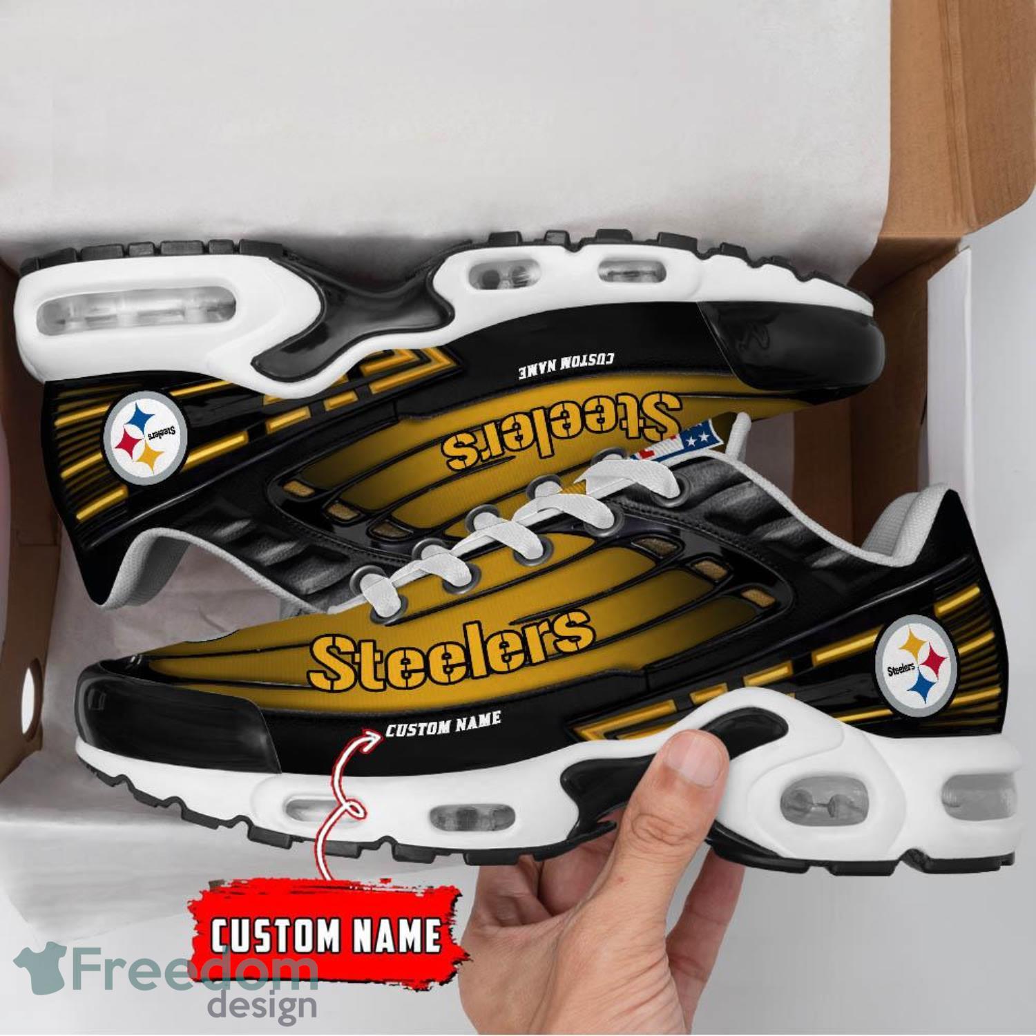 Pittsburgh Steelers Football Air Mesh Running Shoes Sport Team For Men And  Women Fans