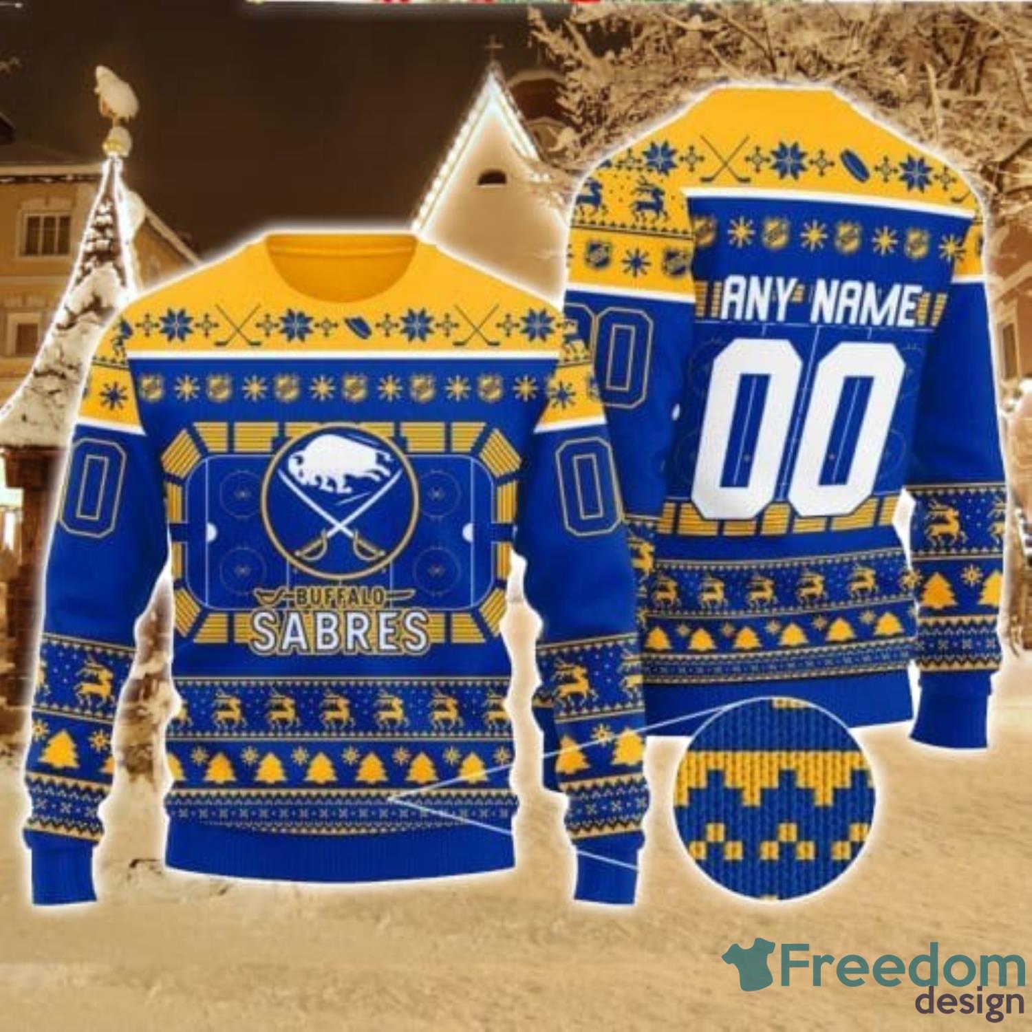 Buffalo Sabres Pub Dog Christmas Ugly Sweater Christmas Gift Special For  Fans - YesItCustom