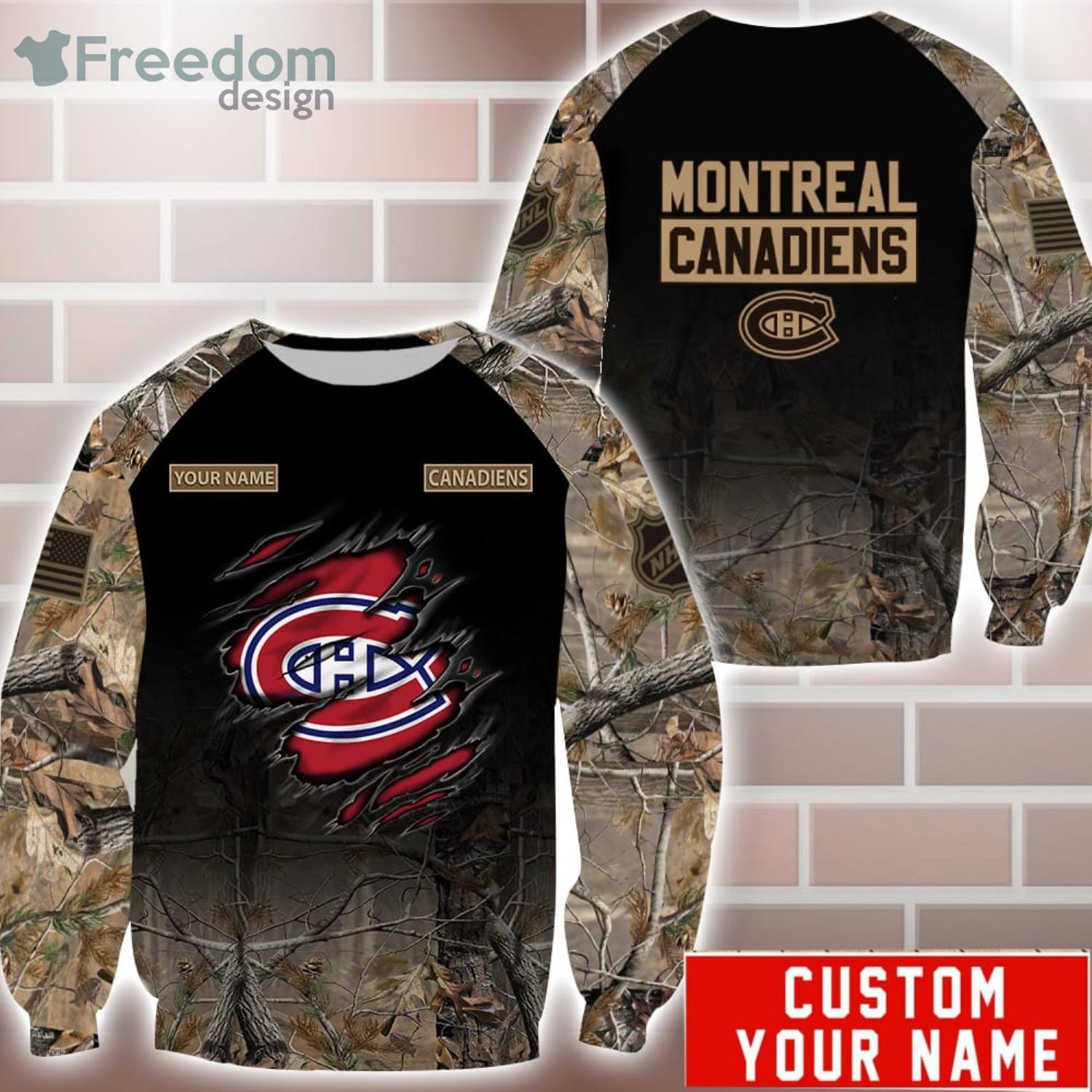 NHL Montreal Canadiens Specialized Design Jersey With Your Ribs For  Halloween All Over Printed Hoodie - Reallgraphics