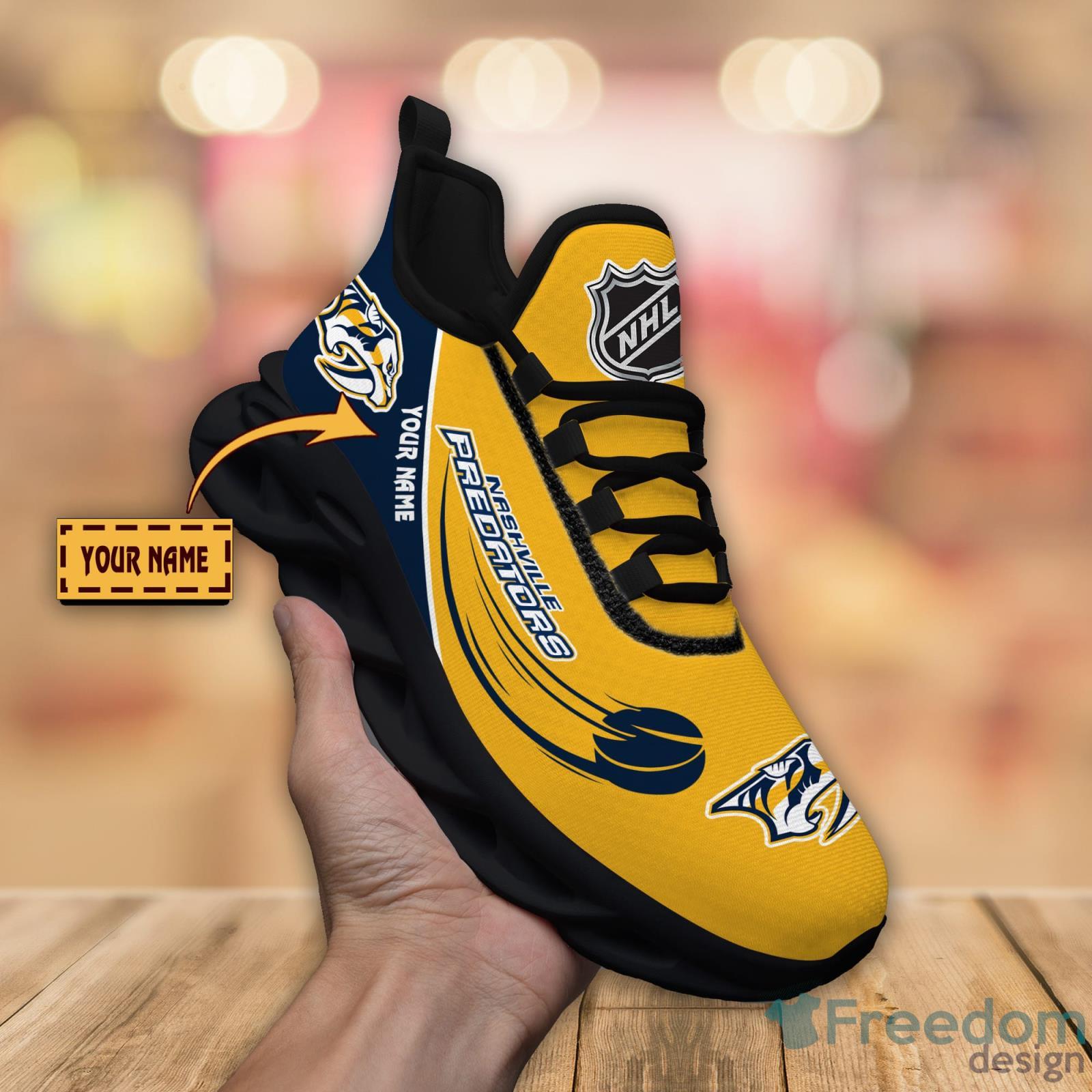 Nashville Predators Sneakers Air Force Custom Shoes For Men And Women -  Freedomdesign