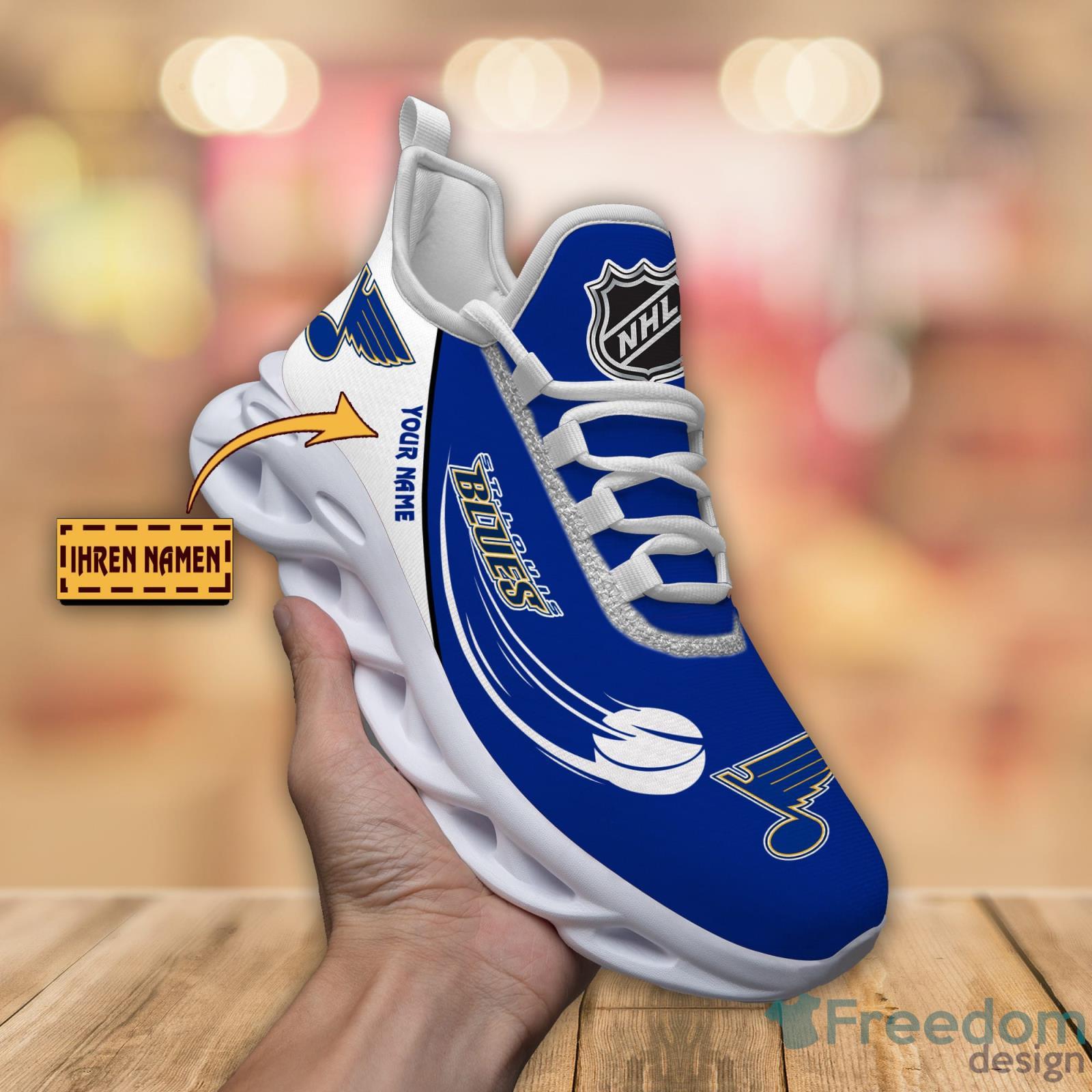 St. Louis Blues High Top Shoes Custom For Fans
