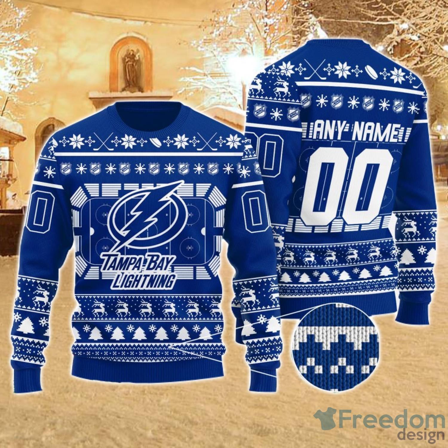 Custom Tampa Bay Lightning Christmas Sweater Inspiring Gift - Personalized  Gifts: Family, Sports, Occasions, Trending
