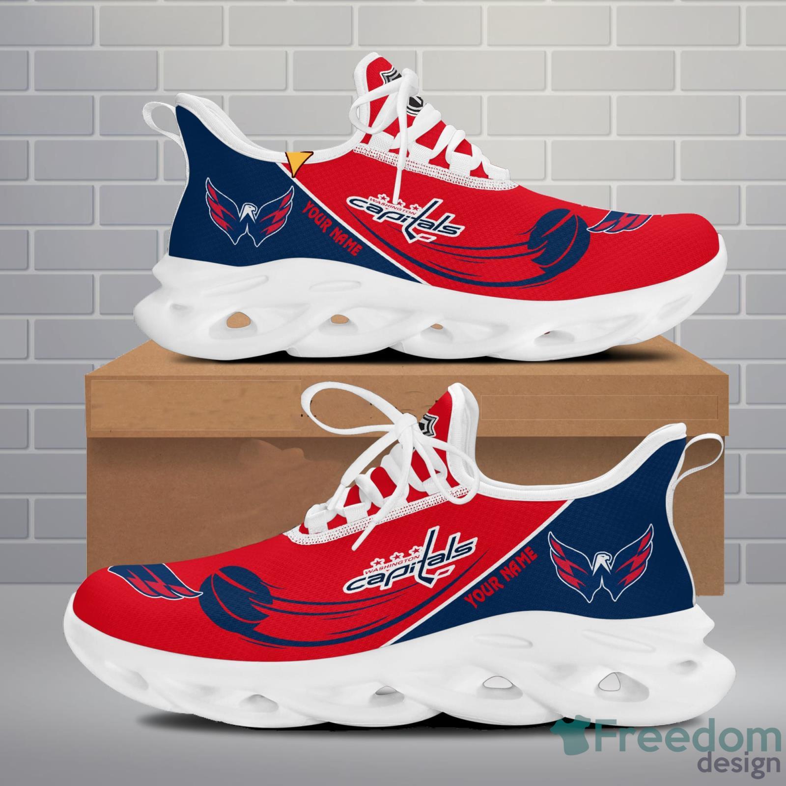 NHL Carolina Hurricanes Running Shoes Design Max Soul Shoes Gift For Men  And Women - Freedomdesign