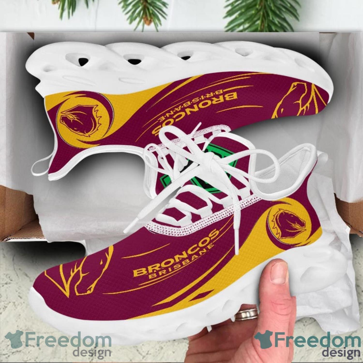 Brisbane Broncos NRL Personalized Name 3D Tshirt - Freedomdesign