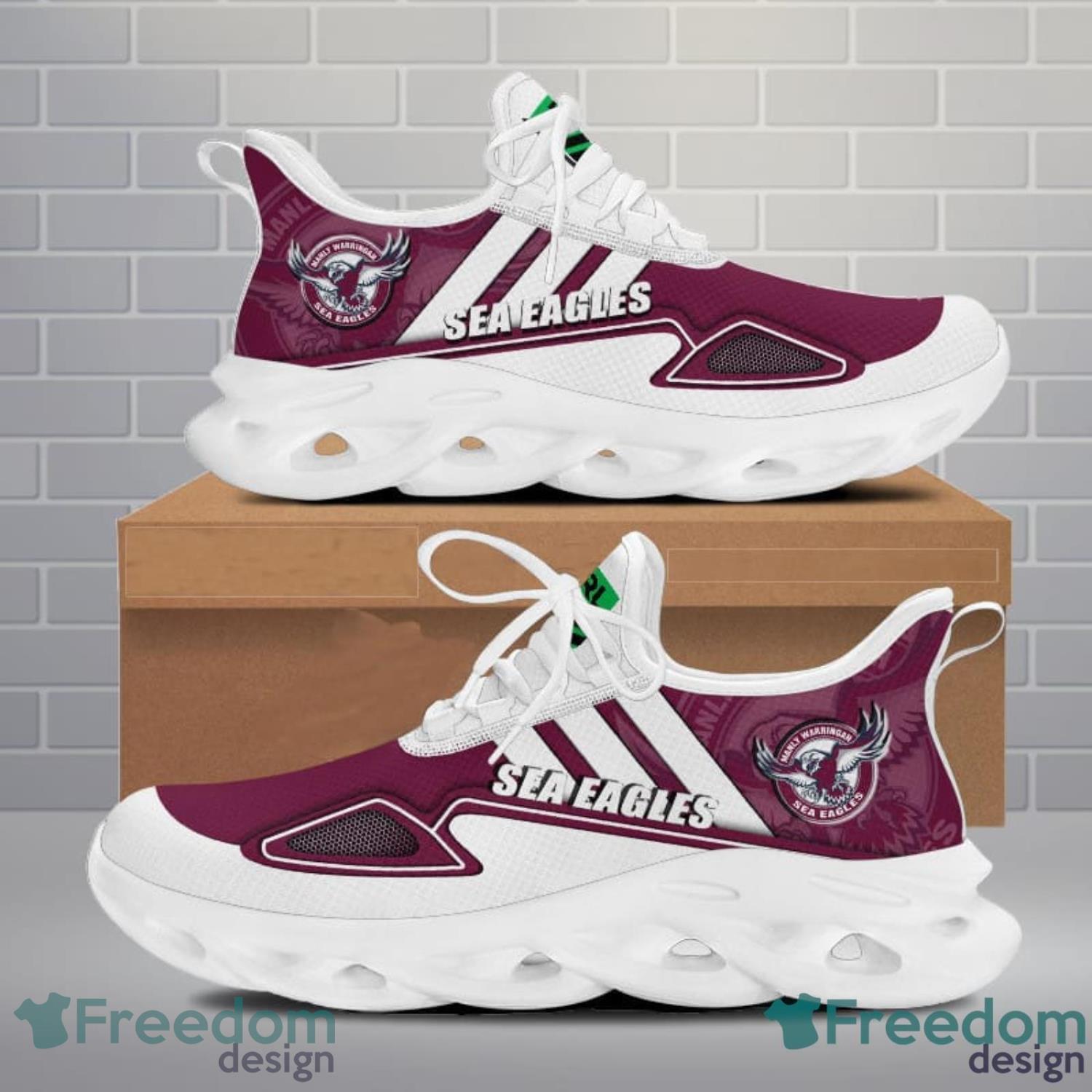 NRL Manly Warringah Sea Eagles Custom Name & Number Ugly Christmas