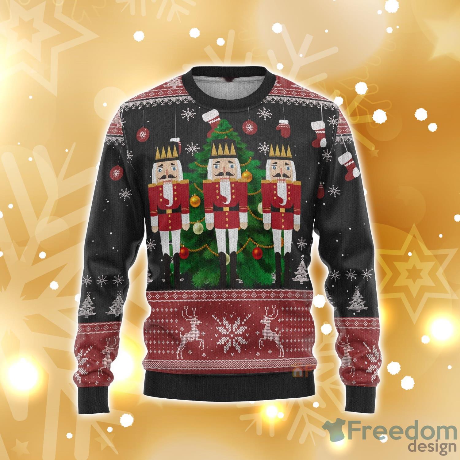 NFL Pittsburgh Steelers Christmas AOP Mulled Ugly Sweater - YesItCustom